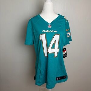 Nike Teal Miami Dolphins Landry #14 Football Jersey